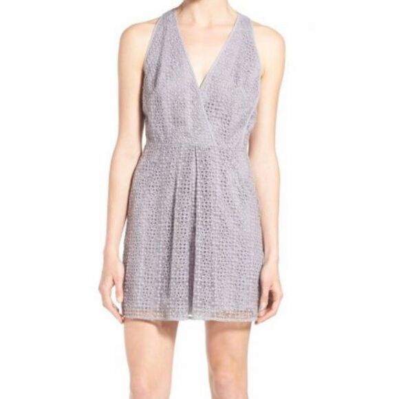 2 for $30 REBECCA MINKOFF Purple Lace “Mum” Dress - Picture 1 of 8